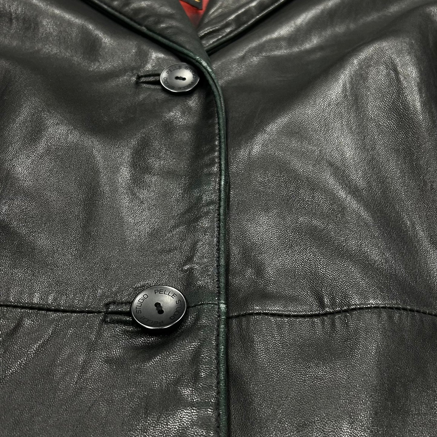 Jacket Leather By Wilsons Leather In Black, Size: Xl