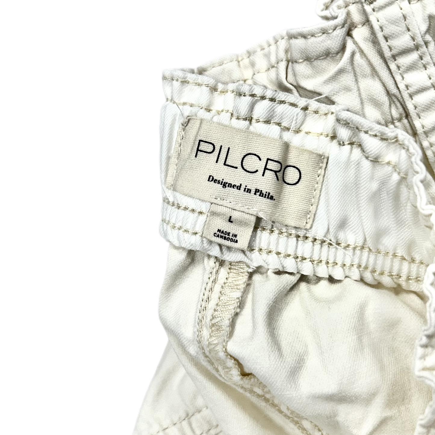 Pants Cargo & Utility By Pilcro In Cream, Size: L