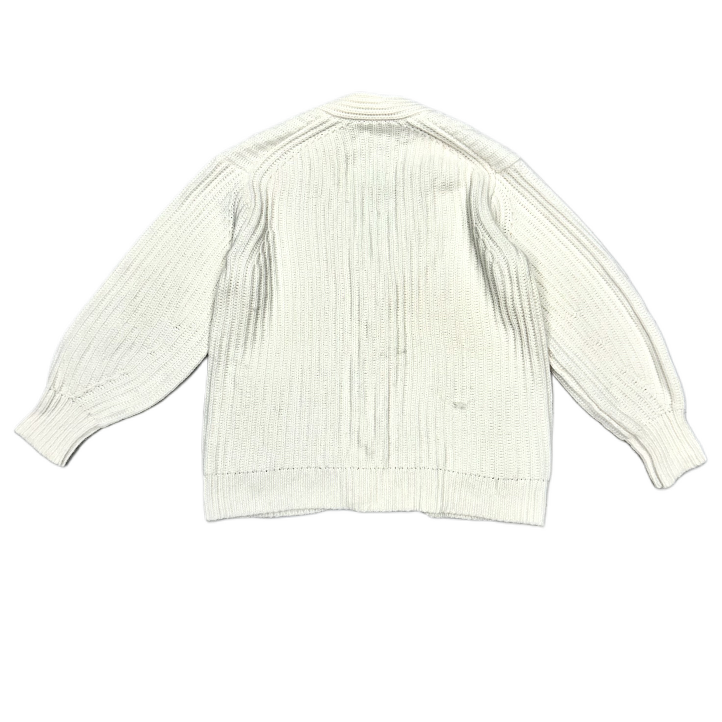 Sweater Cardigan By Lou And Grey In Cream, Size: M