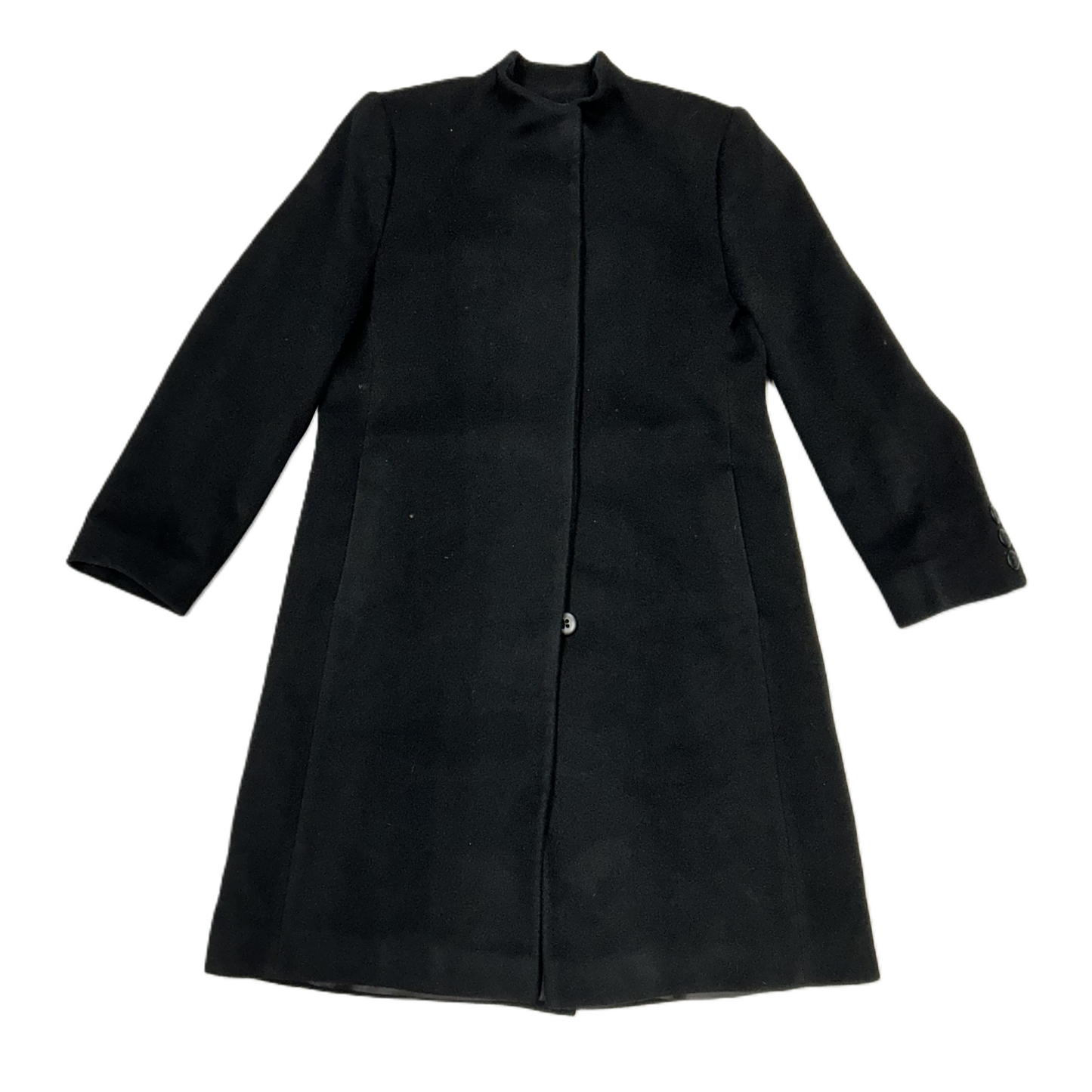 Coat Peacoat By Fleurette In Black, Size: S