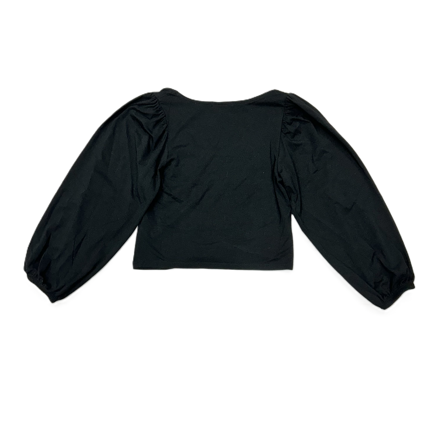 Top Long Sleeve Basic By Banana Republic In Black, Size: Xs