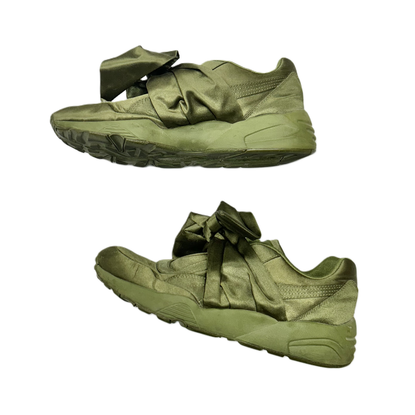 Shoes Sneakers By Puma In Green, Size: 8.5