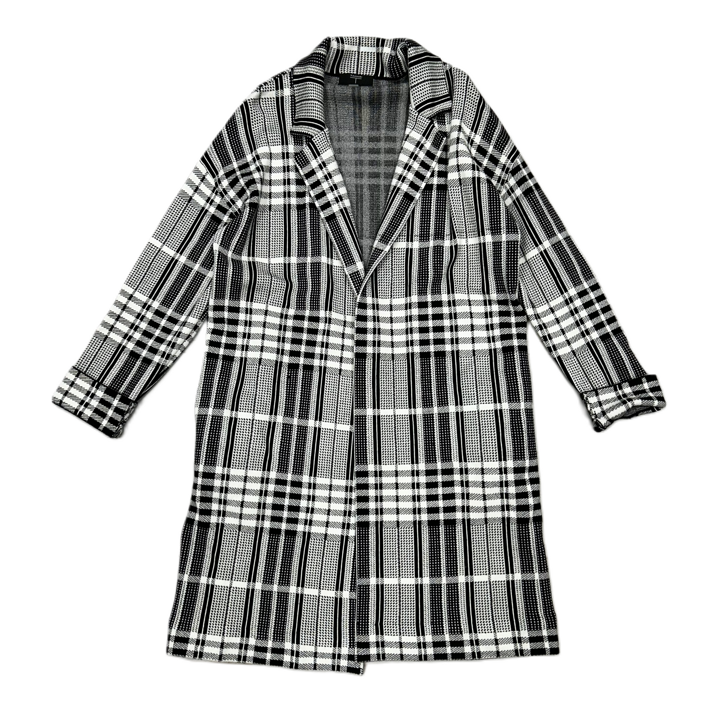 Jacket Other By Tahari By Arthur Levine In Black & White, Size: S