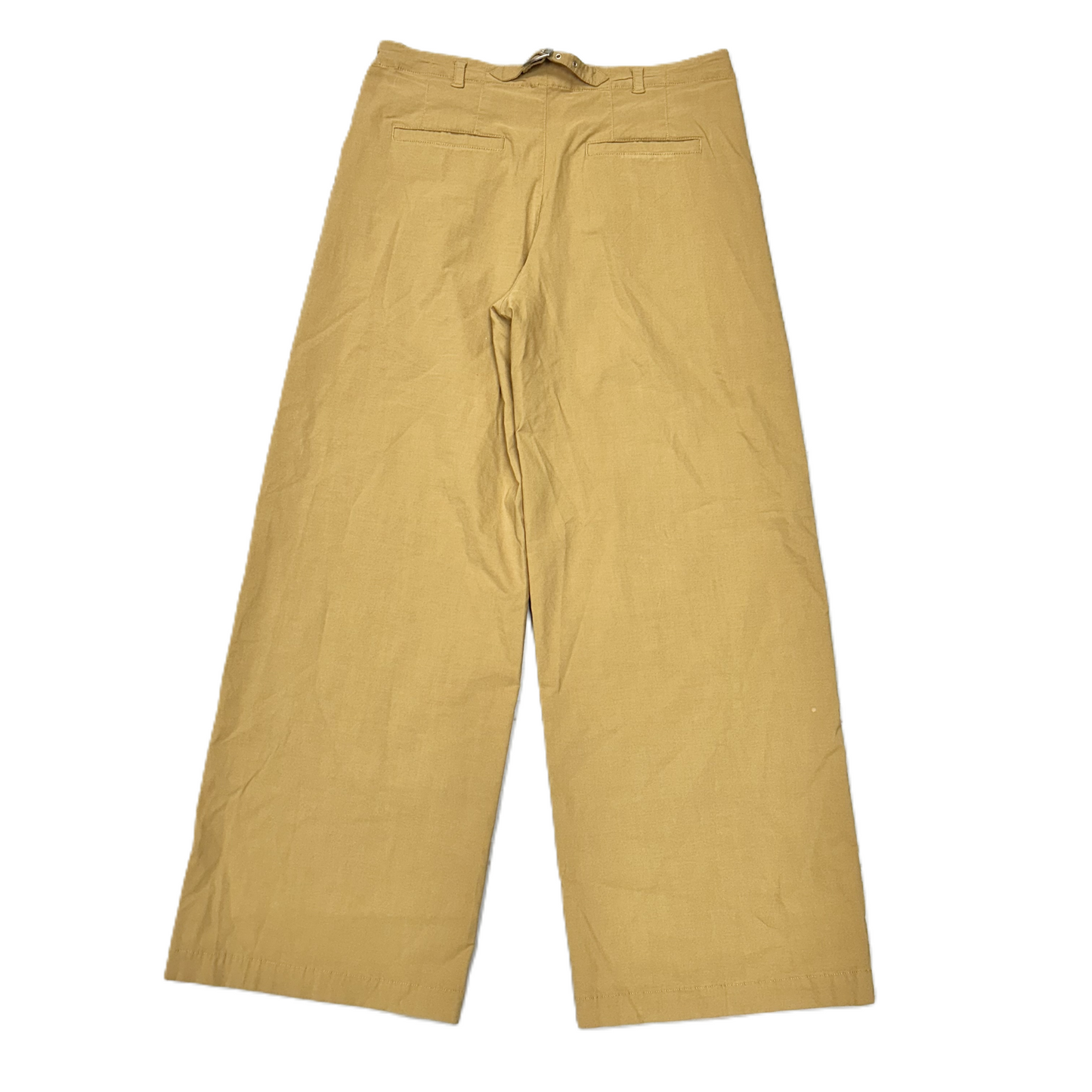 Pants Wide Leg By Anthropologie In Tan, Size: 4