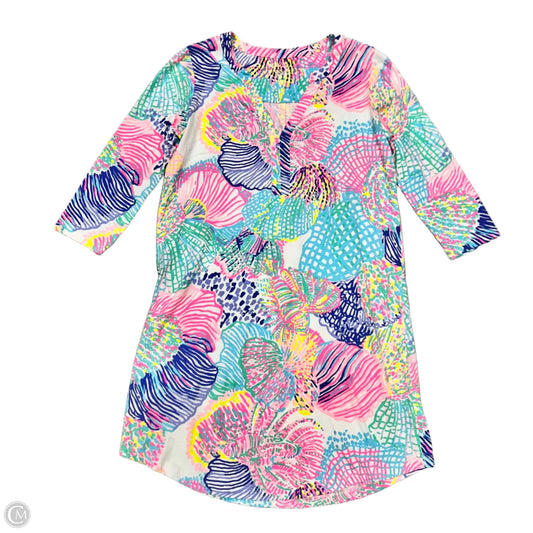 Dress Designer By Lilly Pulitzer In Pink & Purple, Size: S