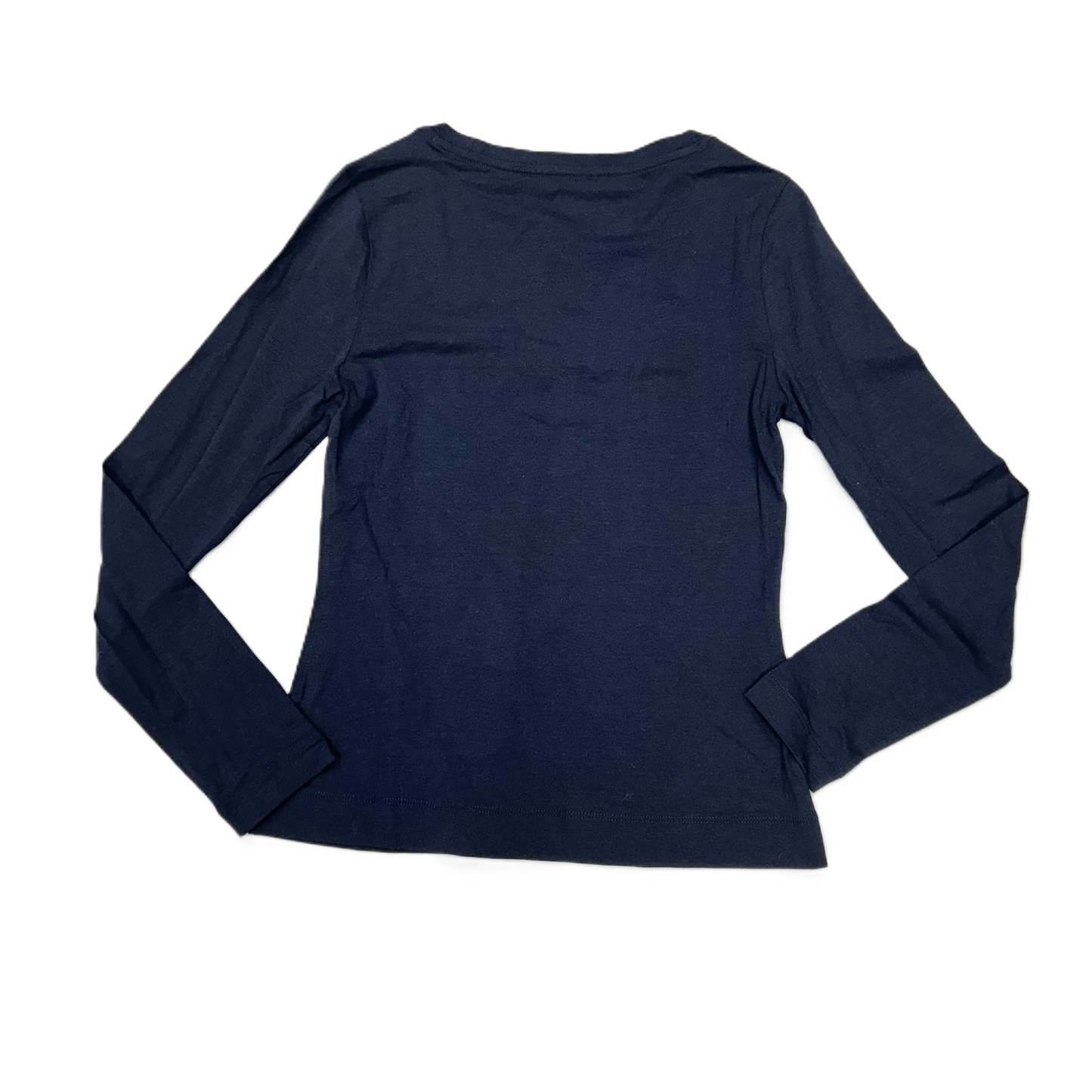 Top Long Sleeve By Athleta In Navy, Size: Xs