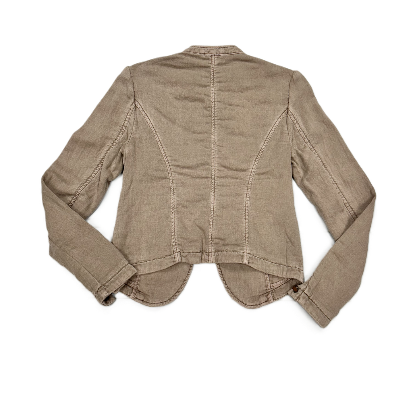 Jacket Moto By Free People In Brown, Size: Xs