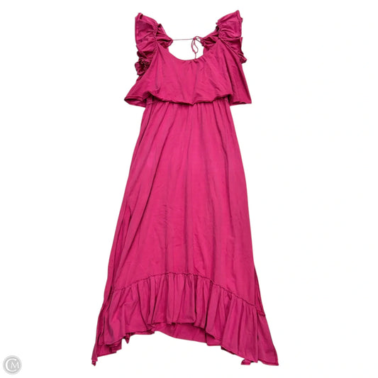 Dress Casual Maxi By Daily Practice By Anthropologie In Pink, Size: L