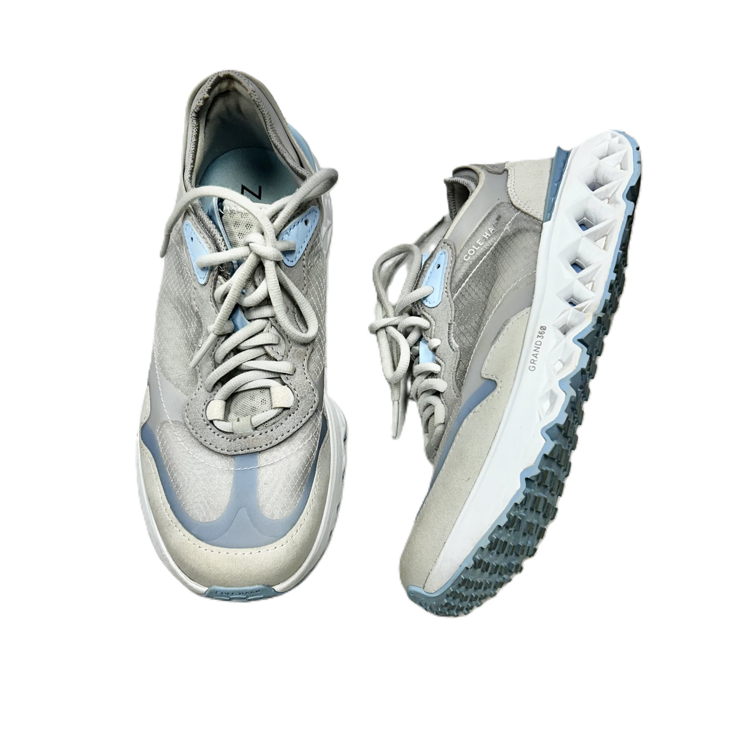 Shoes Athletic By Cole-haan In Blue & Grey, Size: 8