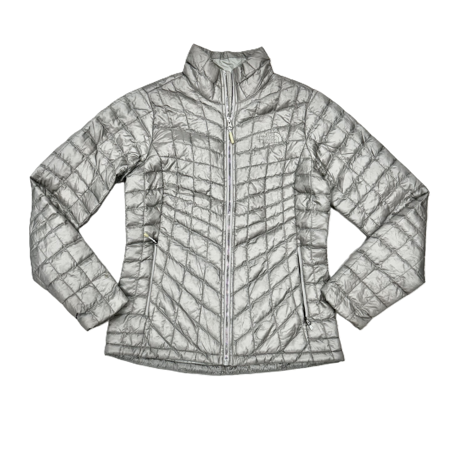 Jacket Puffer & Quilted By The North Face In Grey, Size: S