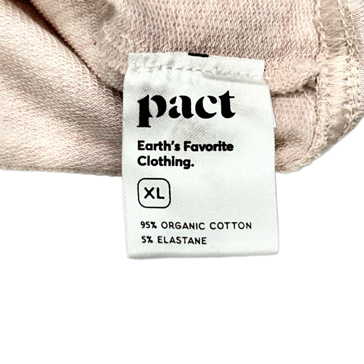 Sweatshirt Hoodie By Pact In Pink, Size: Xl