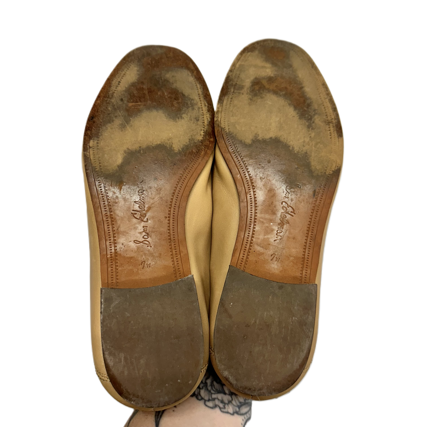 Shoes Flats By Sam Edelman In Tan, Size: 7.5