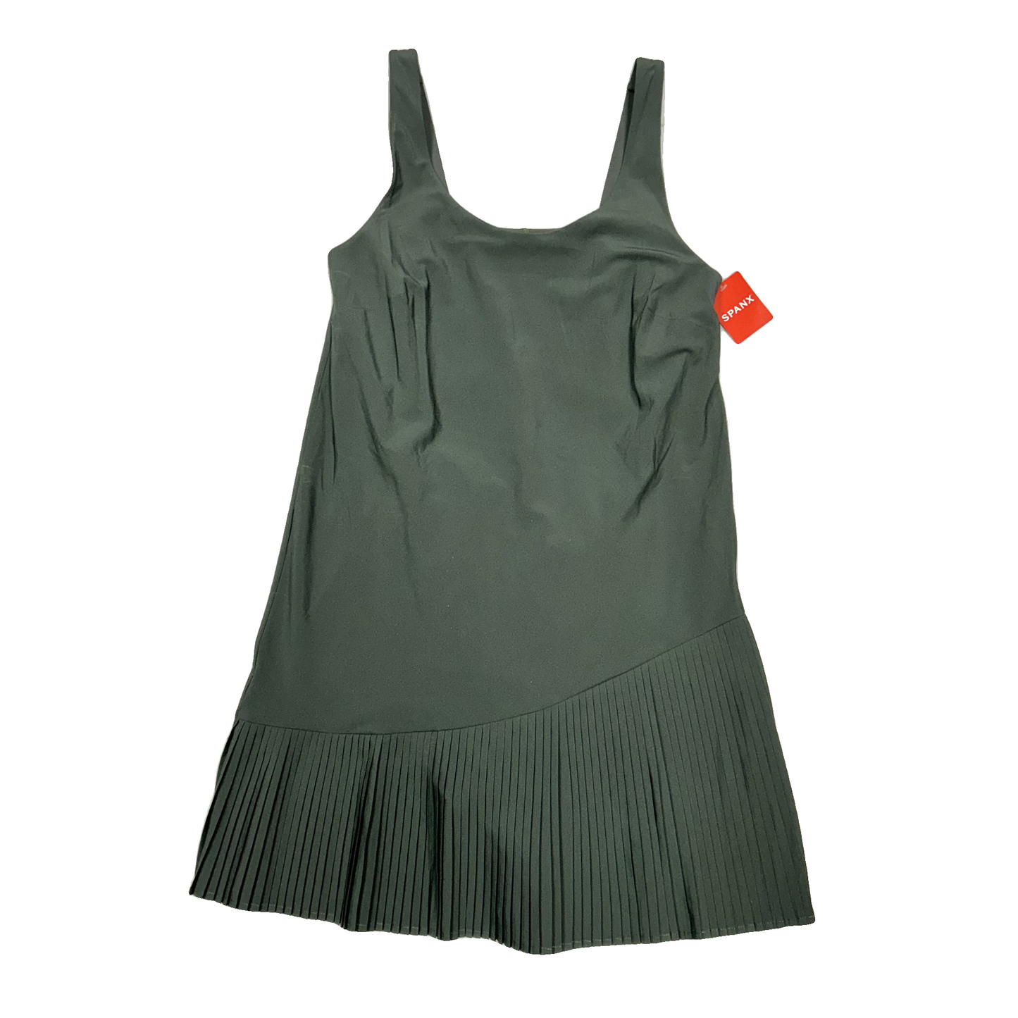 Athletic Dress By Spanx In Green, Size: S