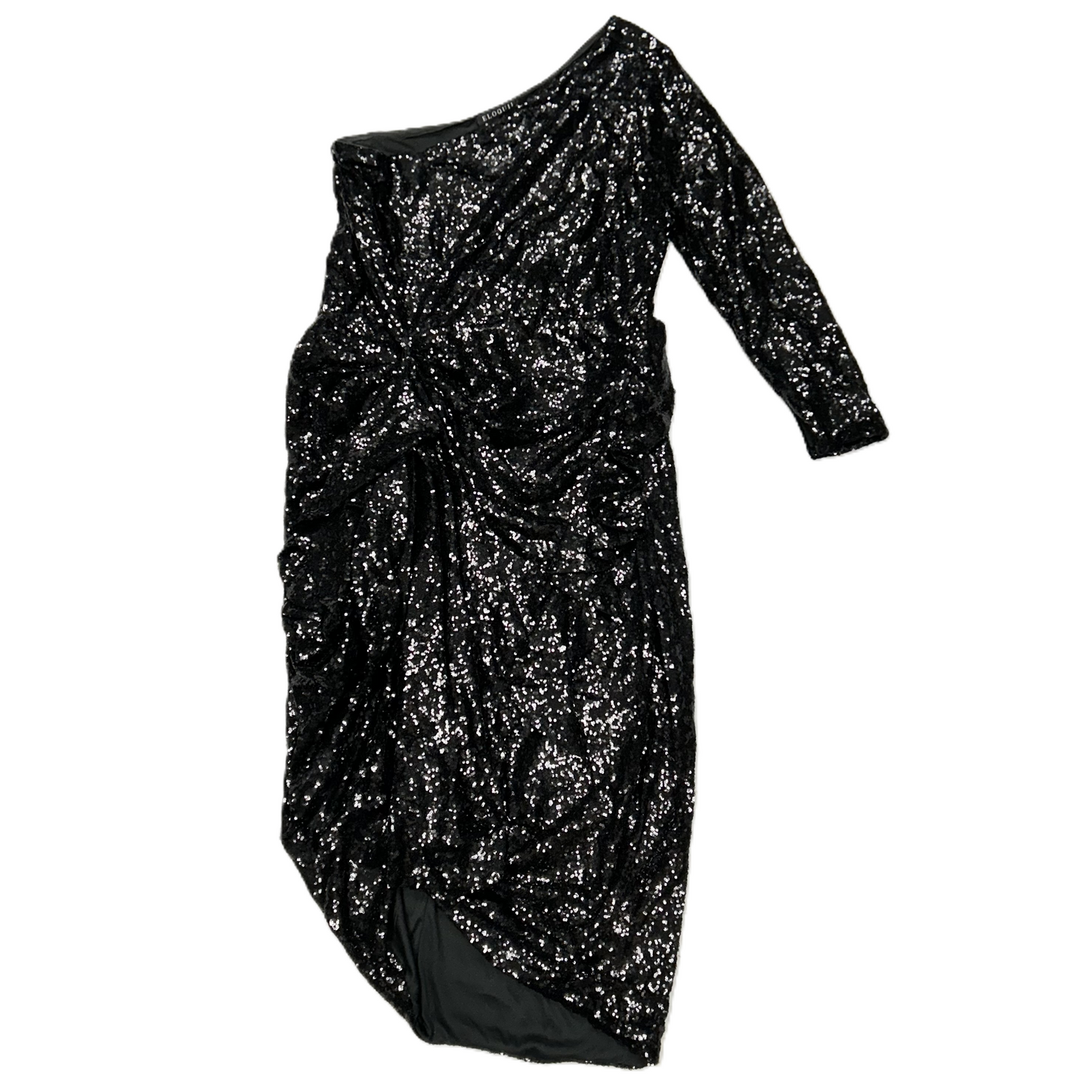 Dress Party Midi By Eloquii In Black, Size: 3x