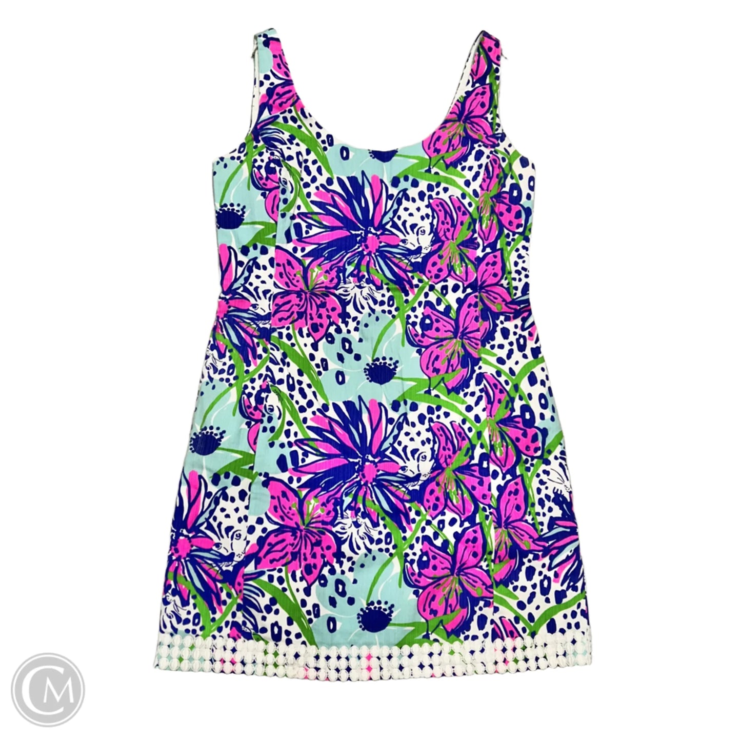 Dress Designer By Lilly Pulitzer In Blue & Pink, Size: S