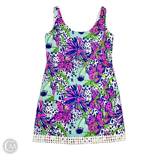 Dress Designer By Lilly Pulitzer In Blue & Pink, Size: S