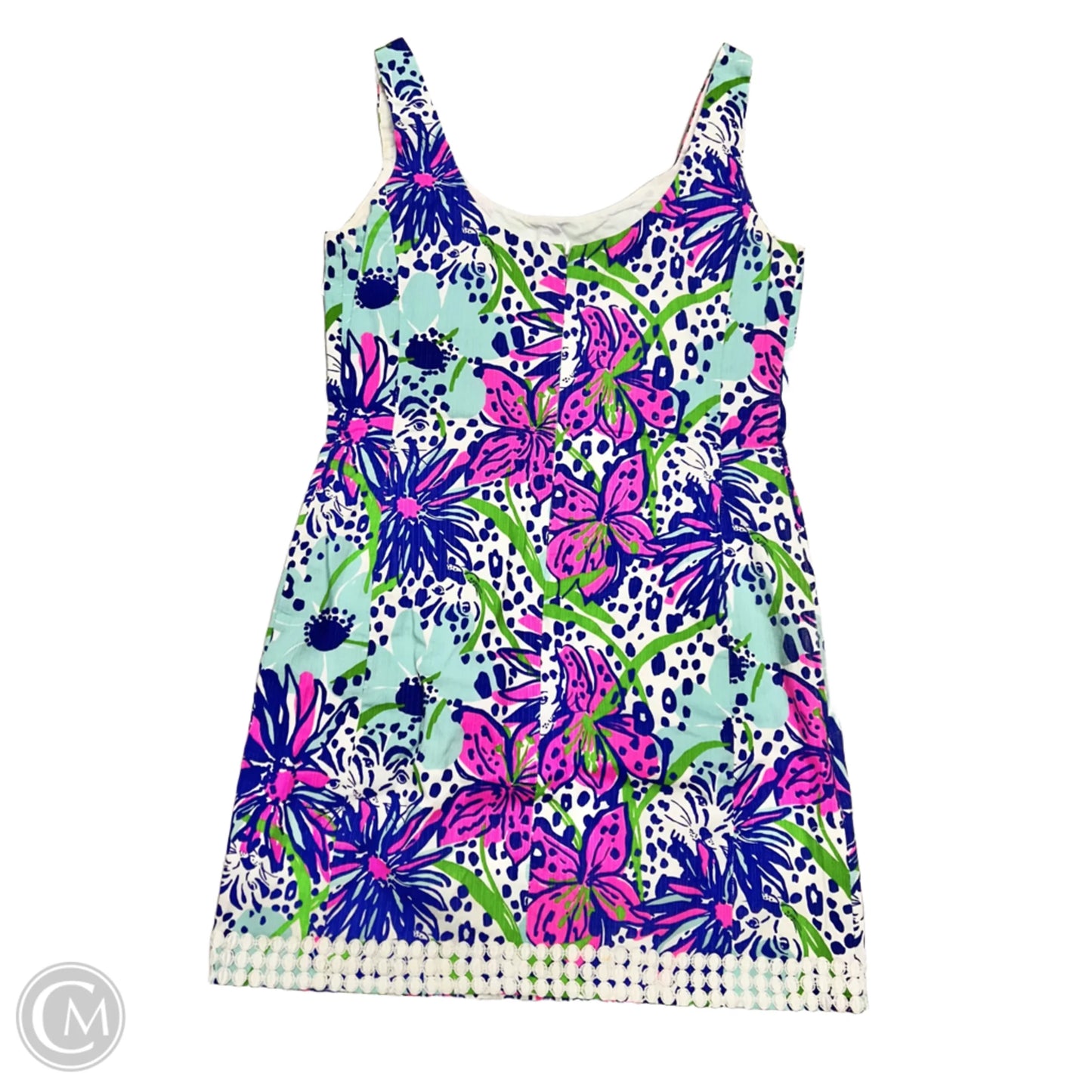 Dress Designer By Lilly Pulitzer In Blue & Pink, Size: S