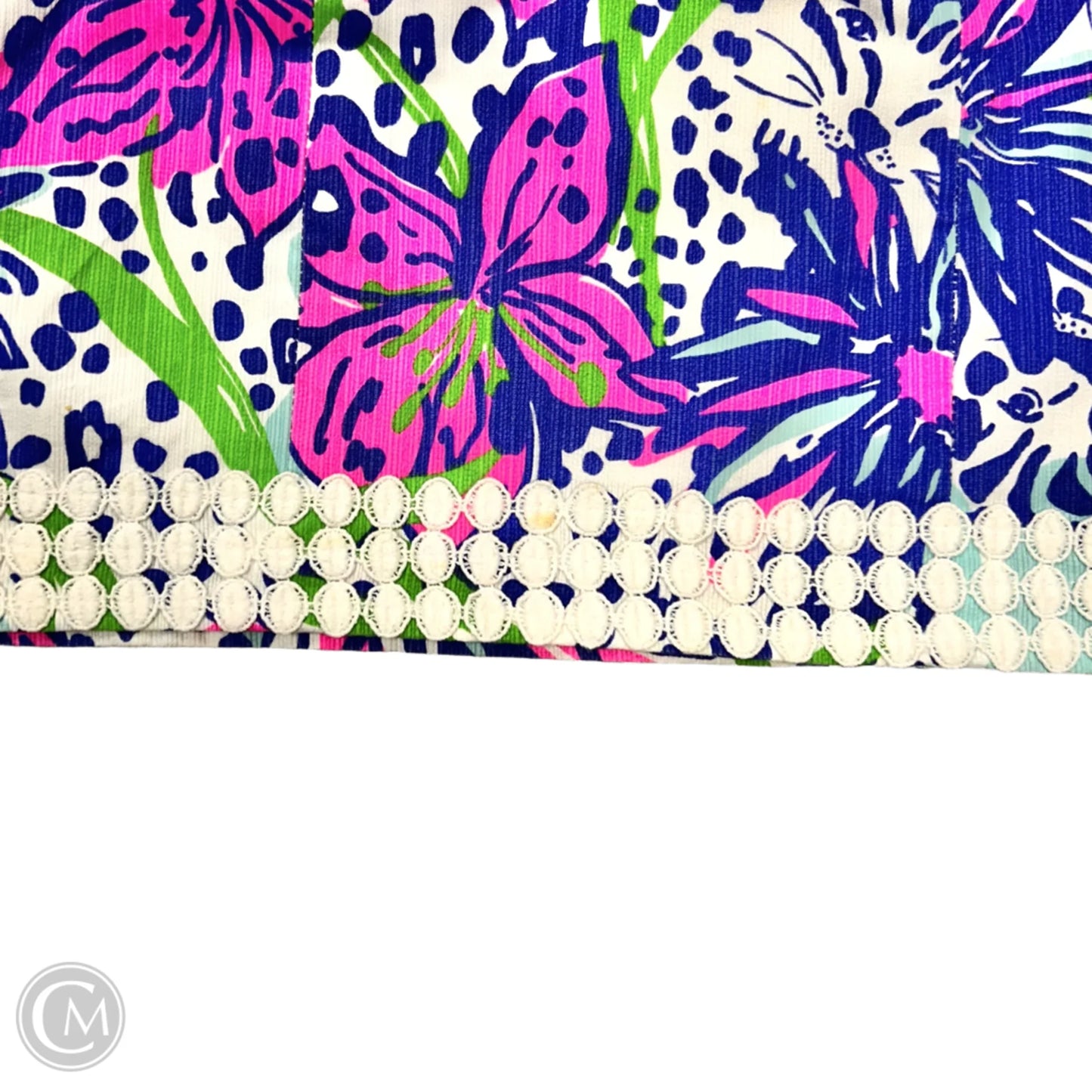 Dress Designer By Lilly Pulitzer In Blue & Pink, Size: S