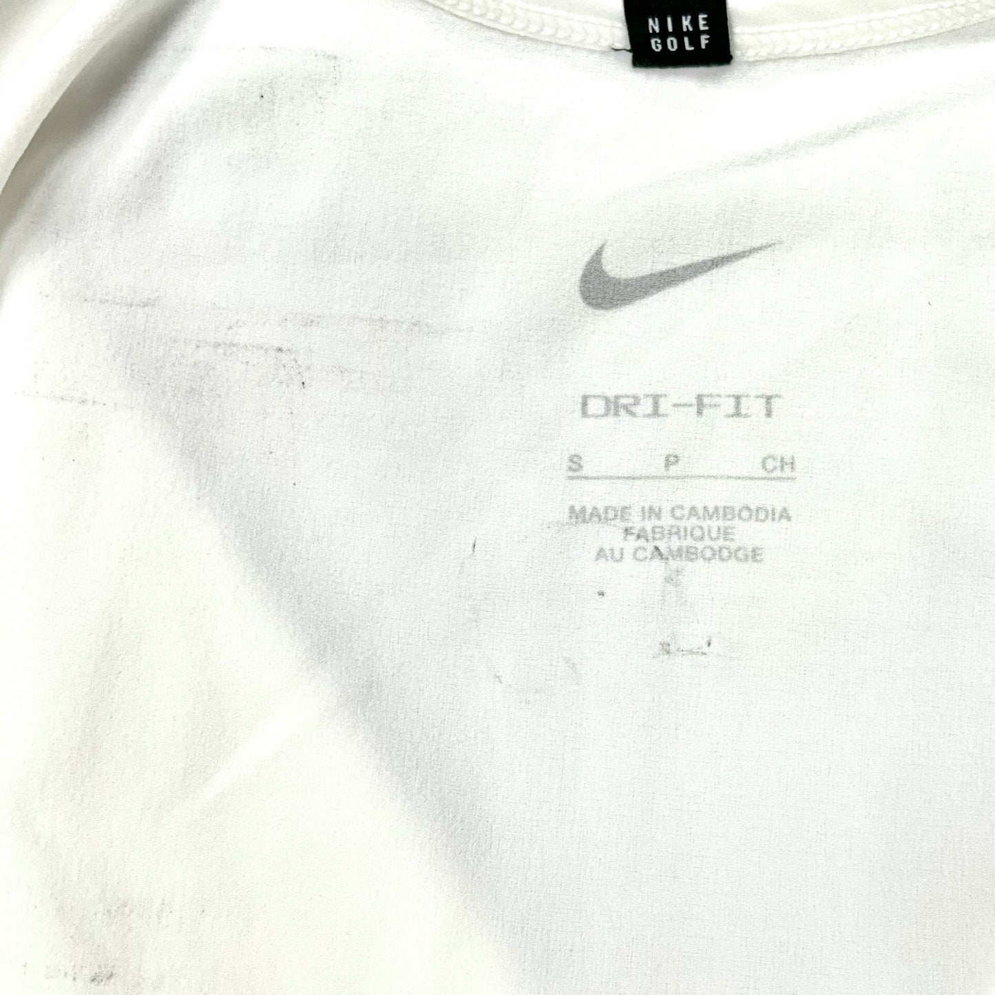 Athletic Dress By Nike Apparel In White, Size: S