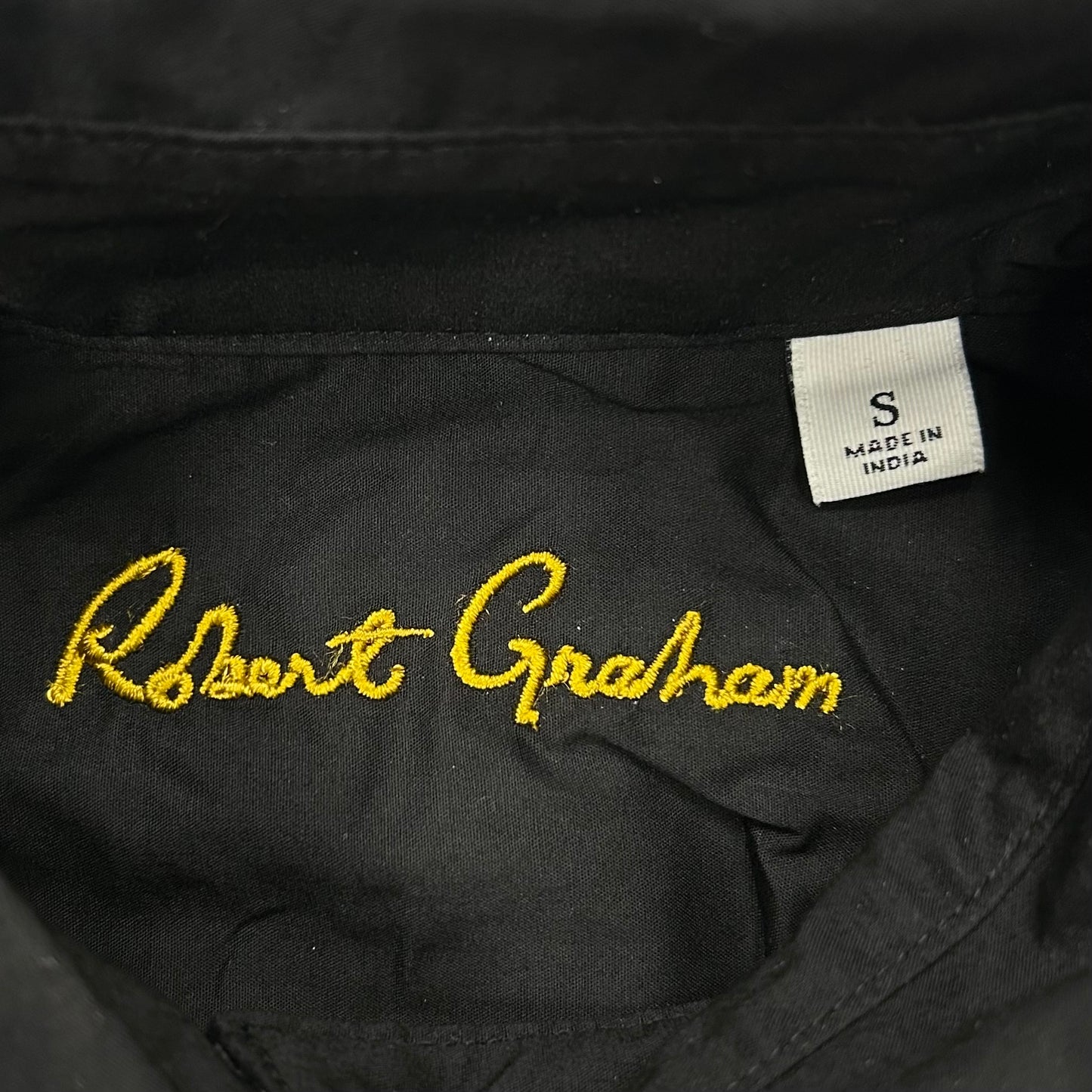 Top Long Sleeve By Robert Graham In Black, Size: S