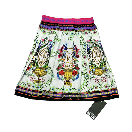 Skirt Luxury Designer By Versace In Multi-colored, Size: Xs