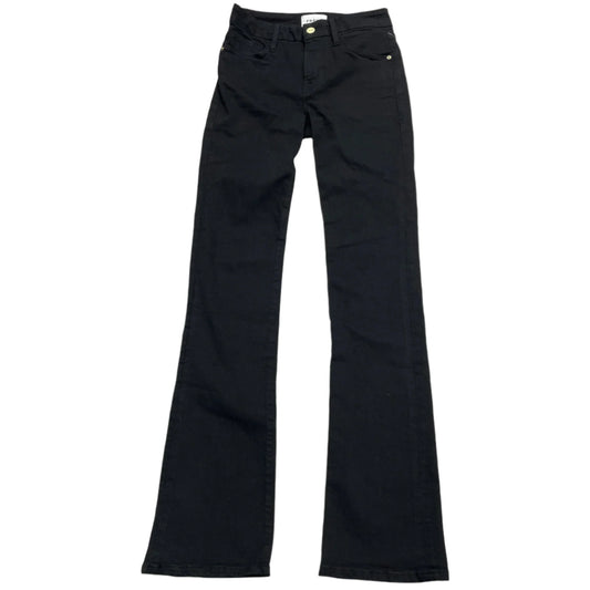 Jeans Boot Cut By Frame In Black, Size: 0
