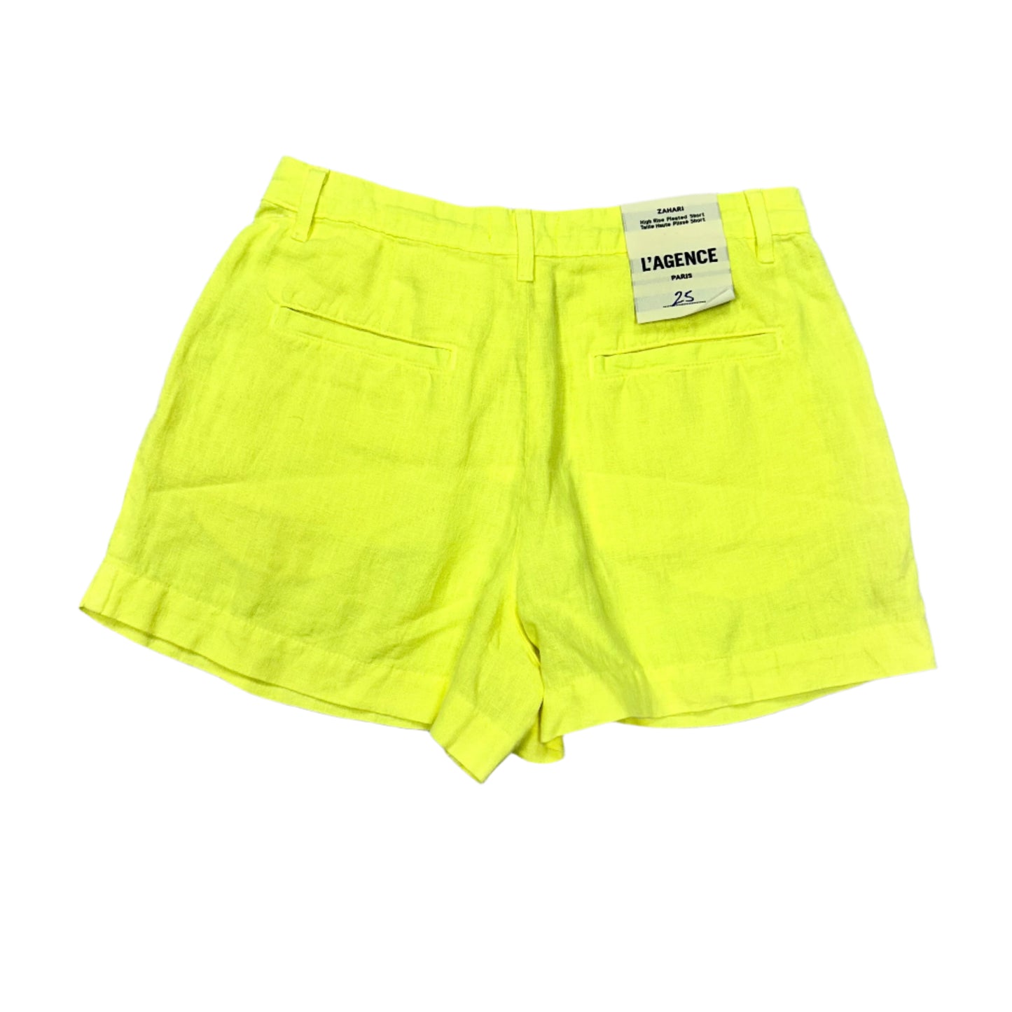 Shorts By L Agence In Neon Yellow, Size: 0