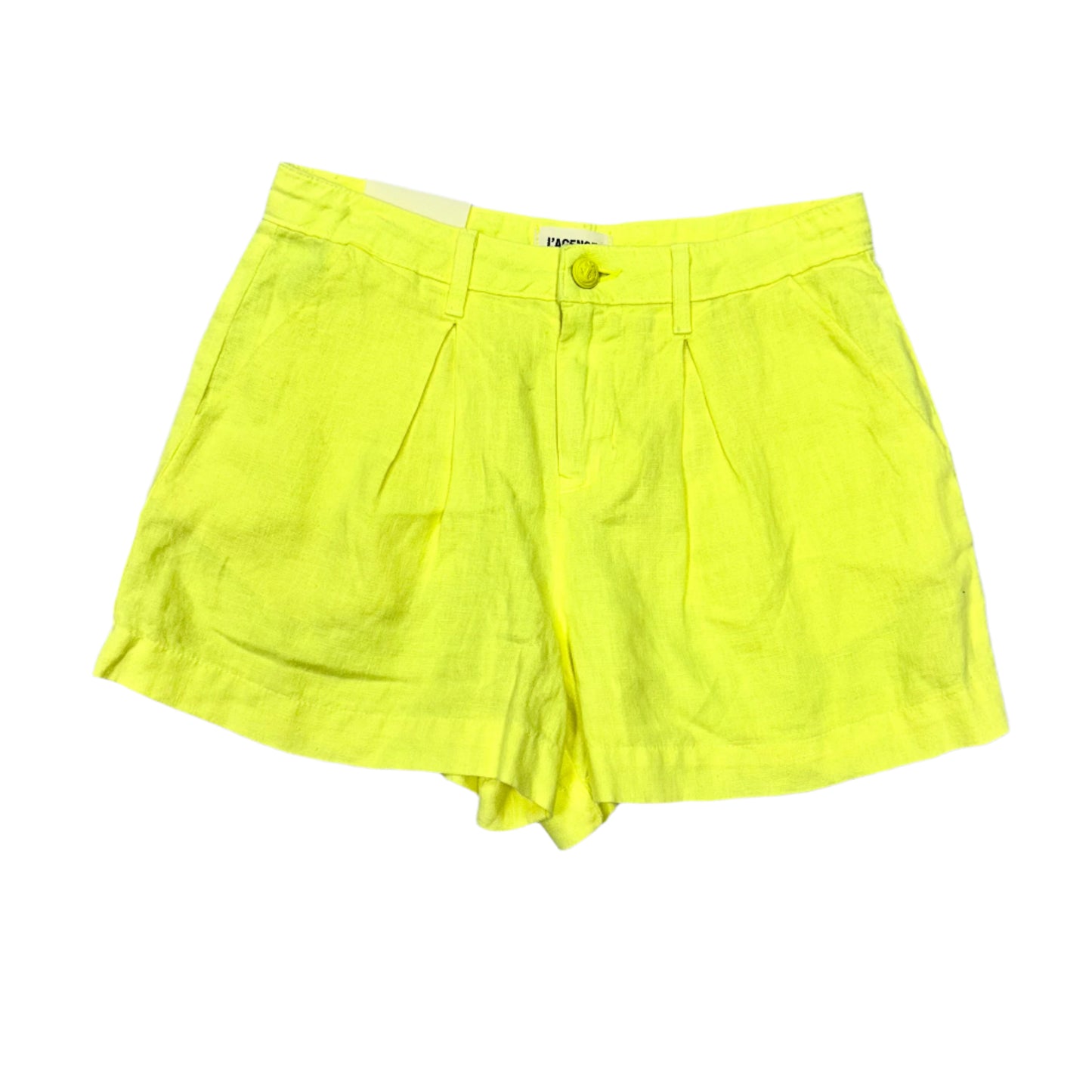 Shorts By L Agence In Neon Yellow, Size: 0