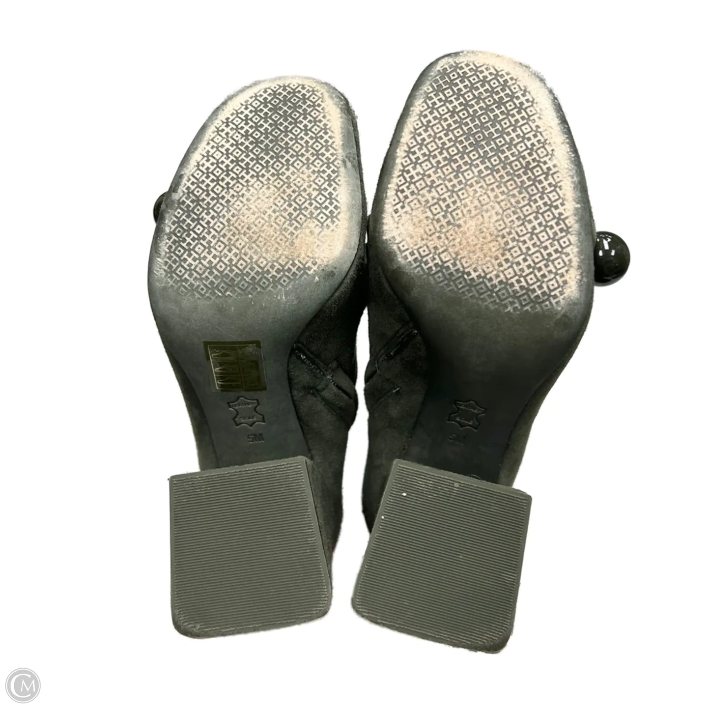 Boots Designer By Tory Burch In Green, Size: 5