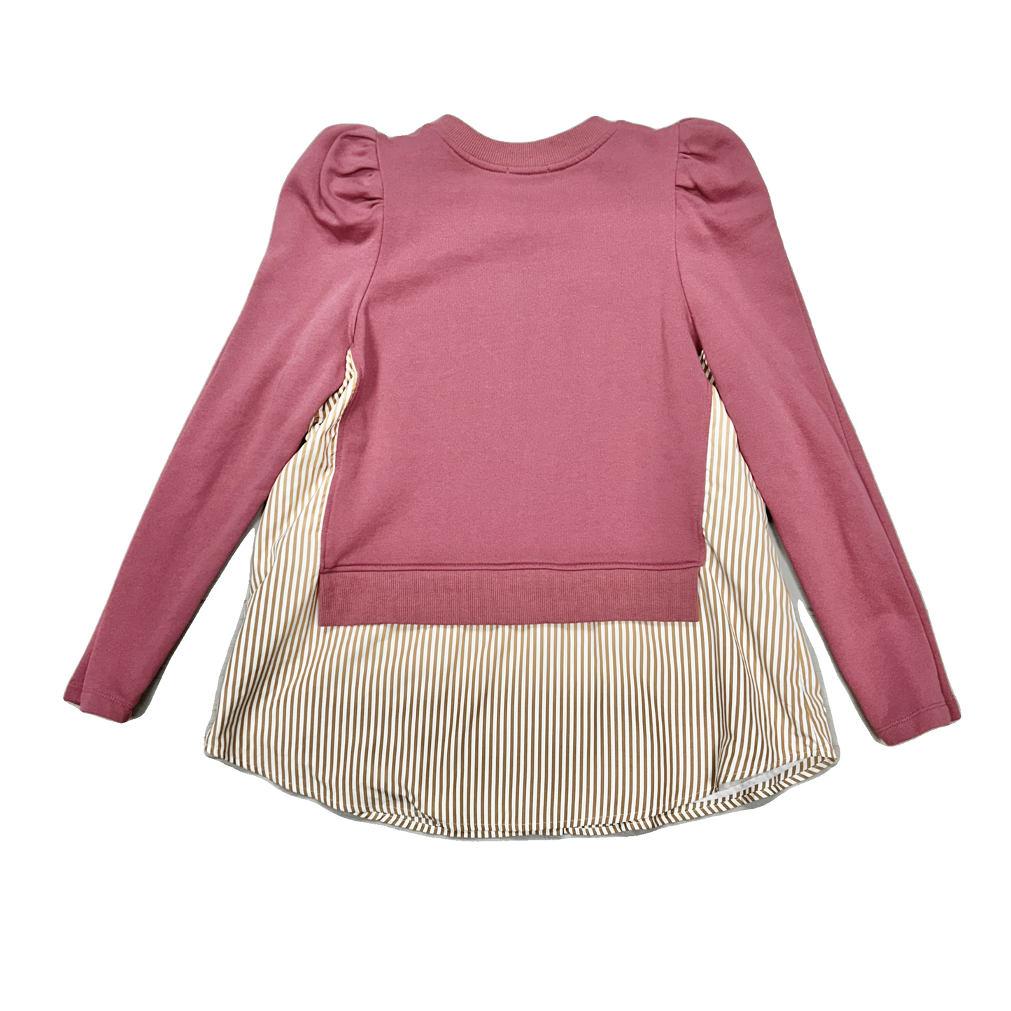 Sweatshirt Crewneck By Maeve In Mauve, Size: M