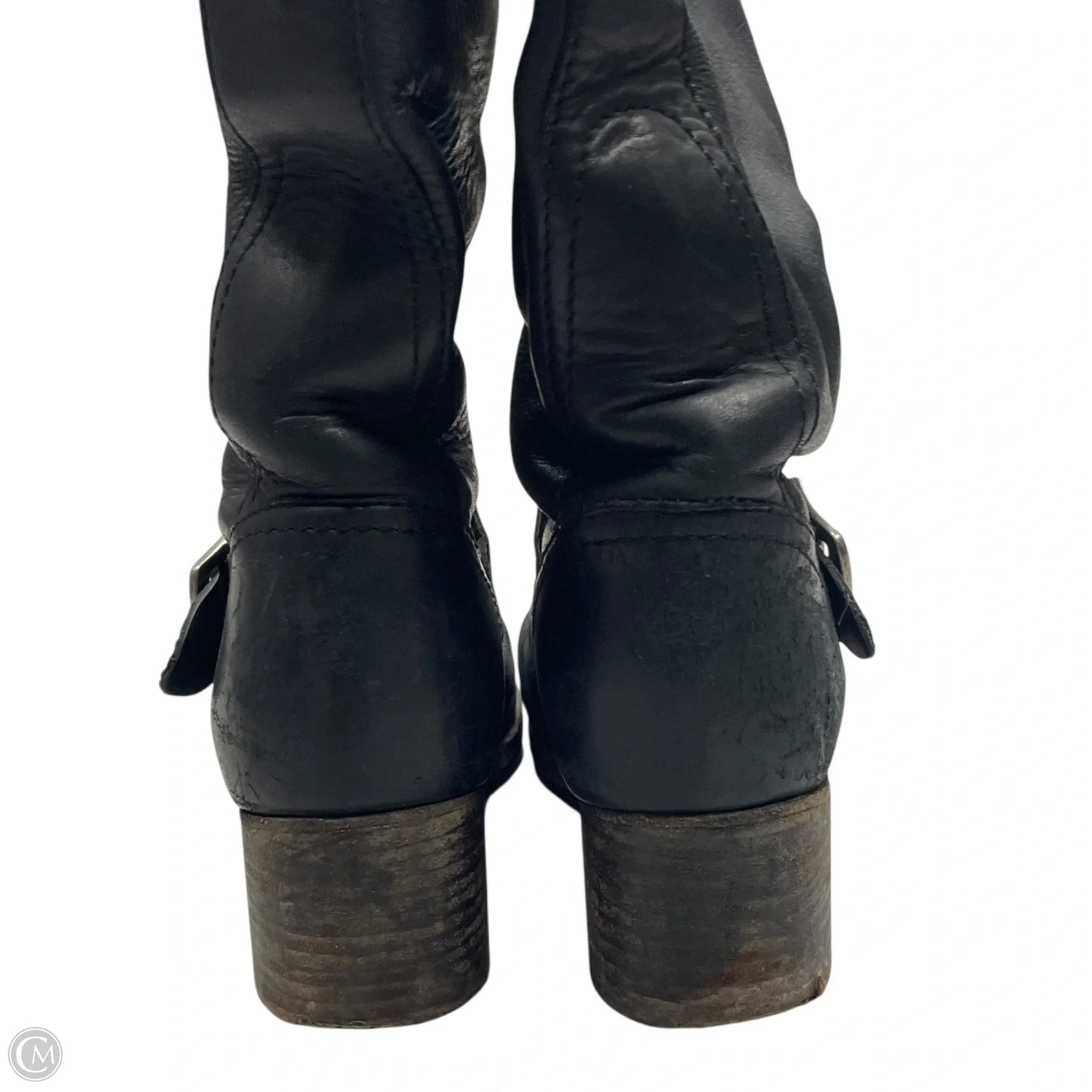 Boots Designer By Frye In Black, Size: 8.5