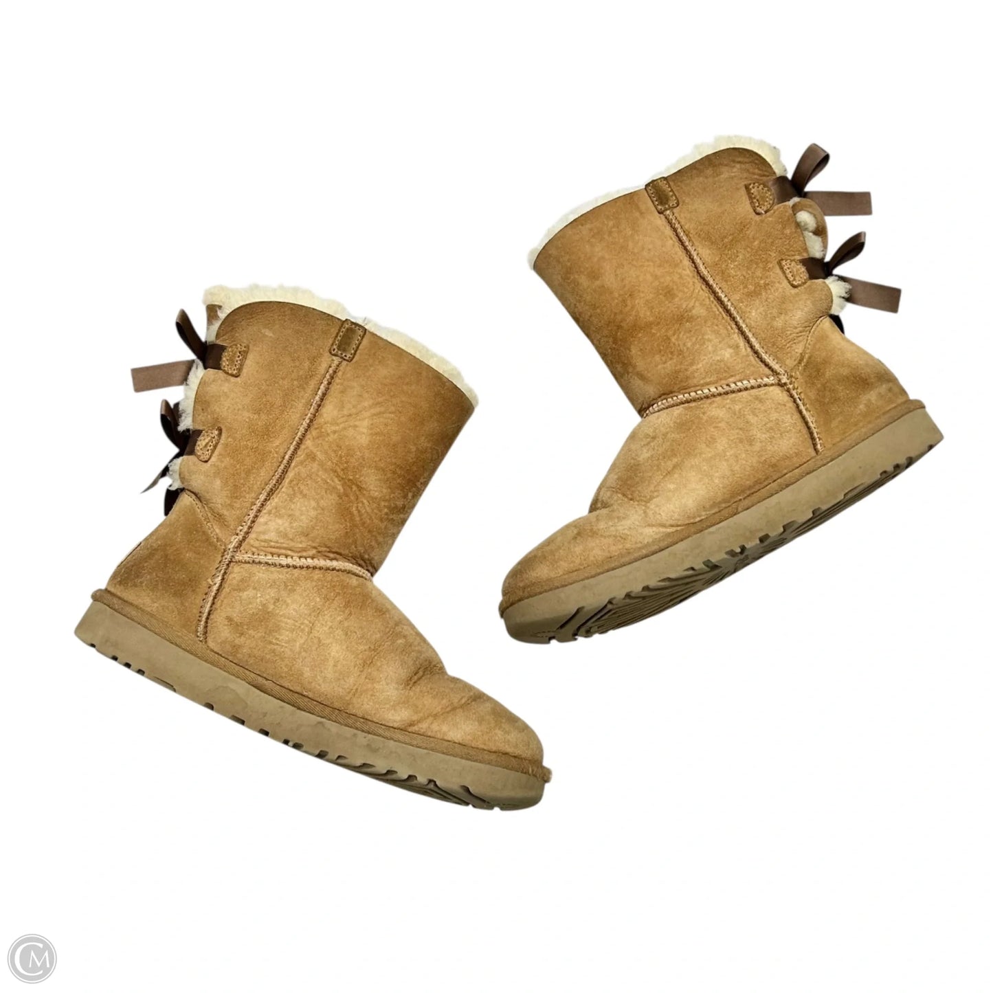 Boots Designer By Ugg In Tan, Size: 6