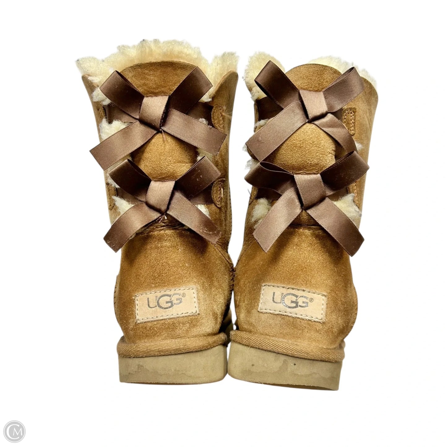 Boots Designer By Ugg In Tan, Size: 6