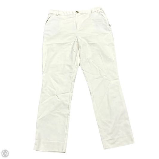 Pants Designer By Lilly Pulitzer In Cream, Size: 12