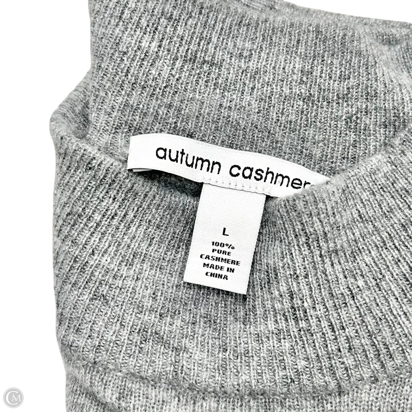 Sweater Cashmere By Autumn Cashmere In Grey, Size: L