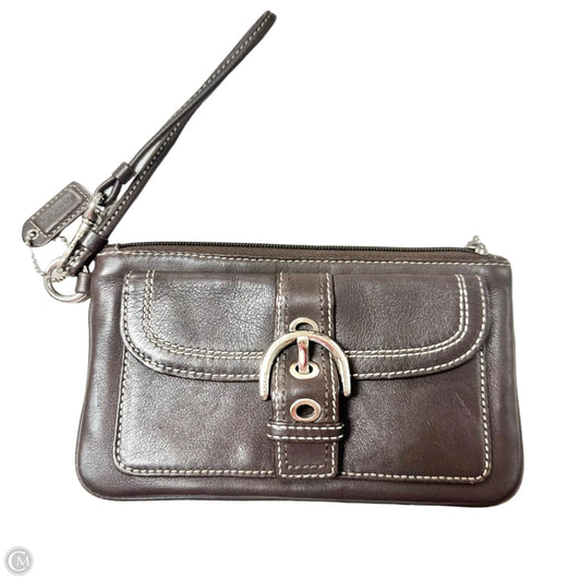 Wristlet Designer By Coach, Size: Medium