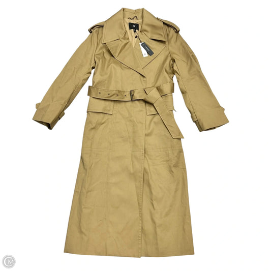 Coat Trench Coat By Banana Republic In Tan, Size: M