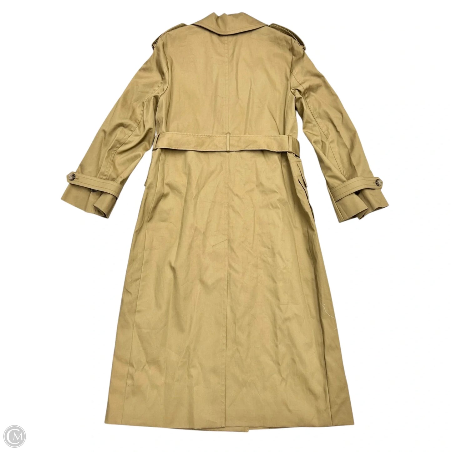 Coat Trench Coat By Banana Republic In Tan, Size: M