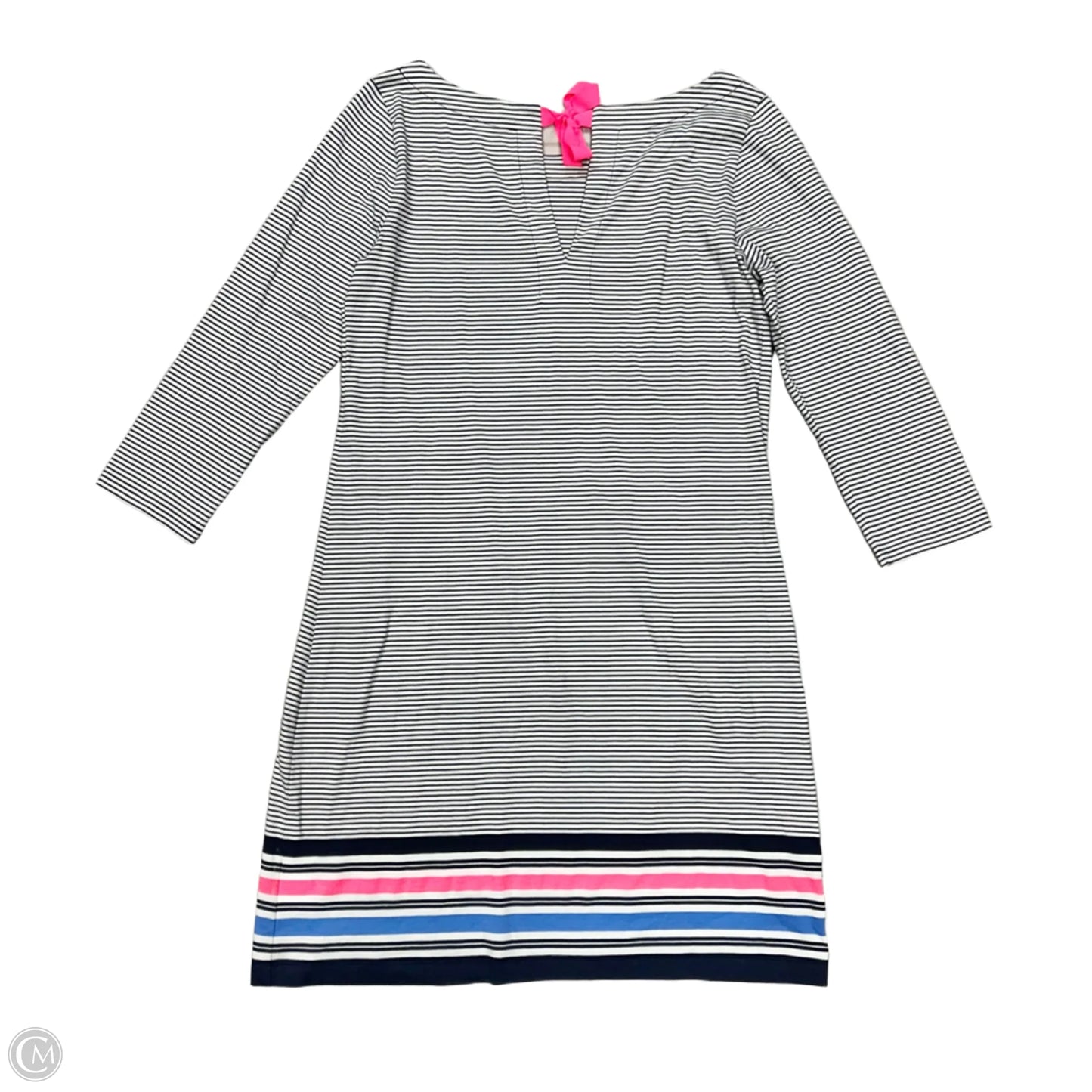 Dress Designer By Lilly Pulitzer In Striped Pattern, Size: M