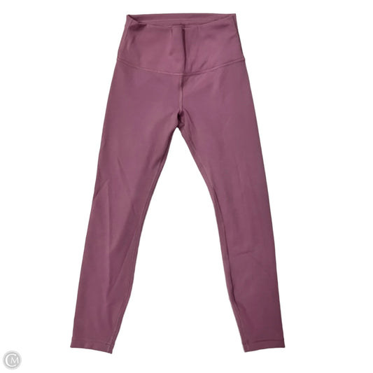 Athletic Leggings By Lululemon In Purple, Size: S
