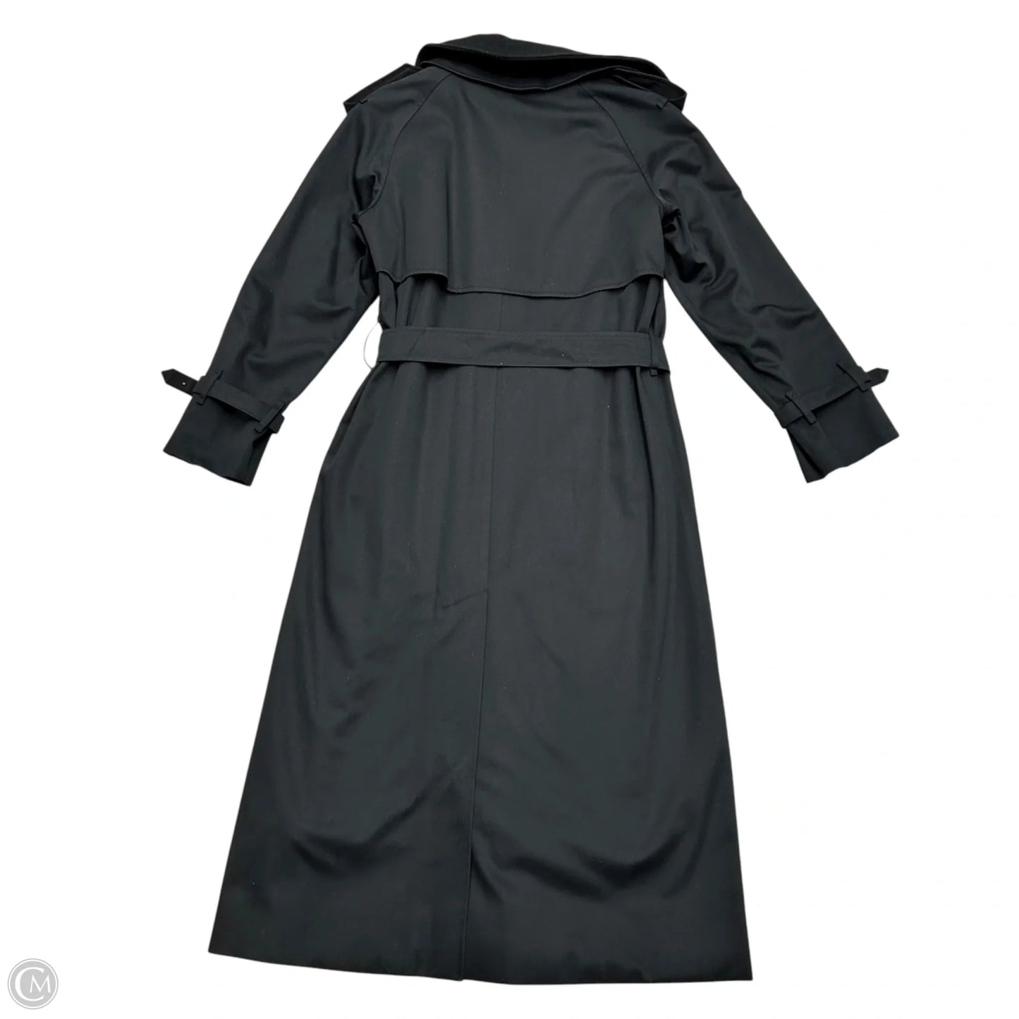 Coat Luxury Designer By Burberry In Black, Size: S