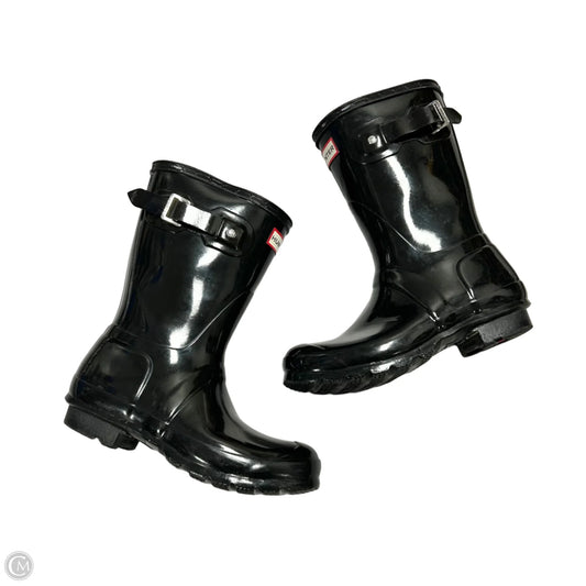 Boots Rain By Hunter In Black, Size: 6