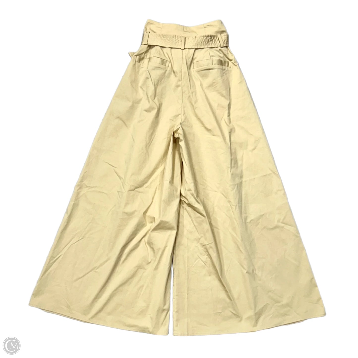 Pants Wide Leg By L Agence In Tan, Size: 00