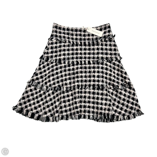 Skirt Mini & Short By Rebecca Taylor In Black & Pink, Size: 2