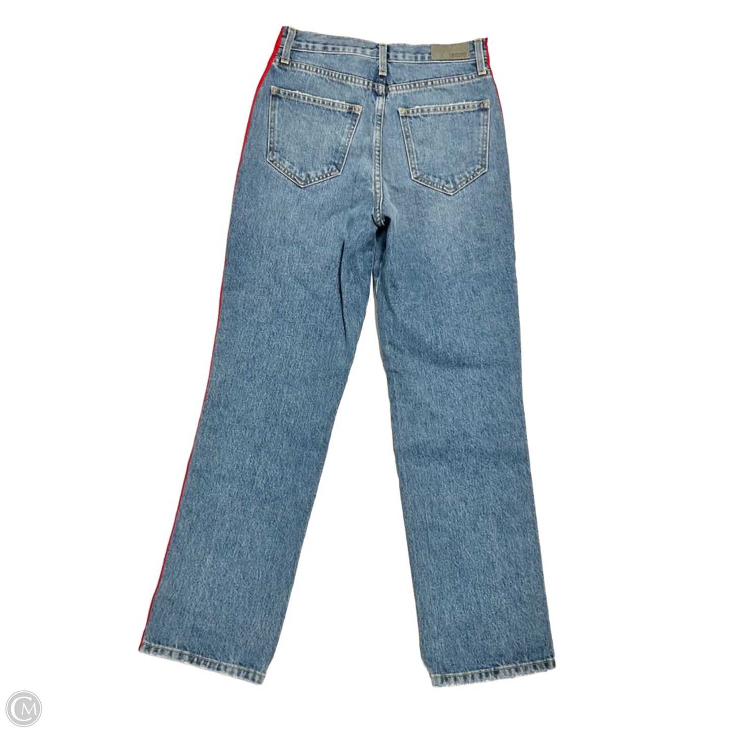 Jeans Wide Leg By Carmar In Blue Denim, Size: 2