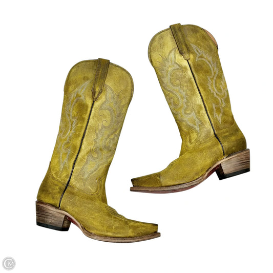 Boots Western By Freebird In Green, Size: 9