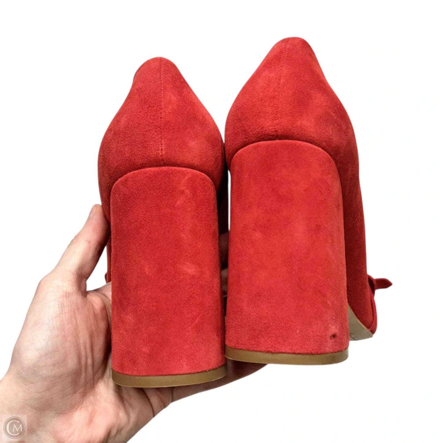 Shoes Heels Block By Boden In Red, Size: 10