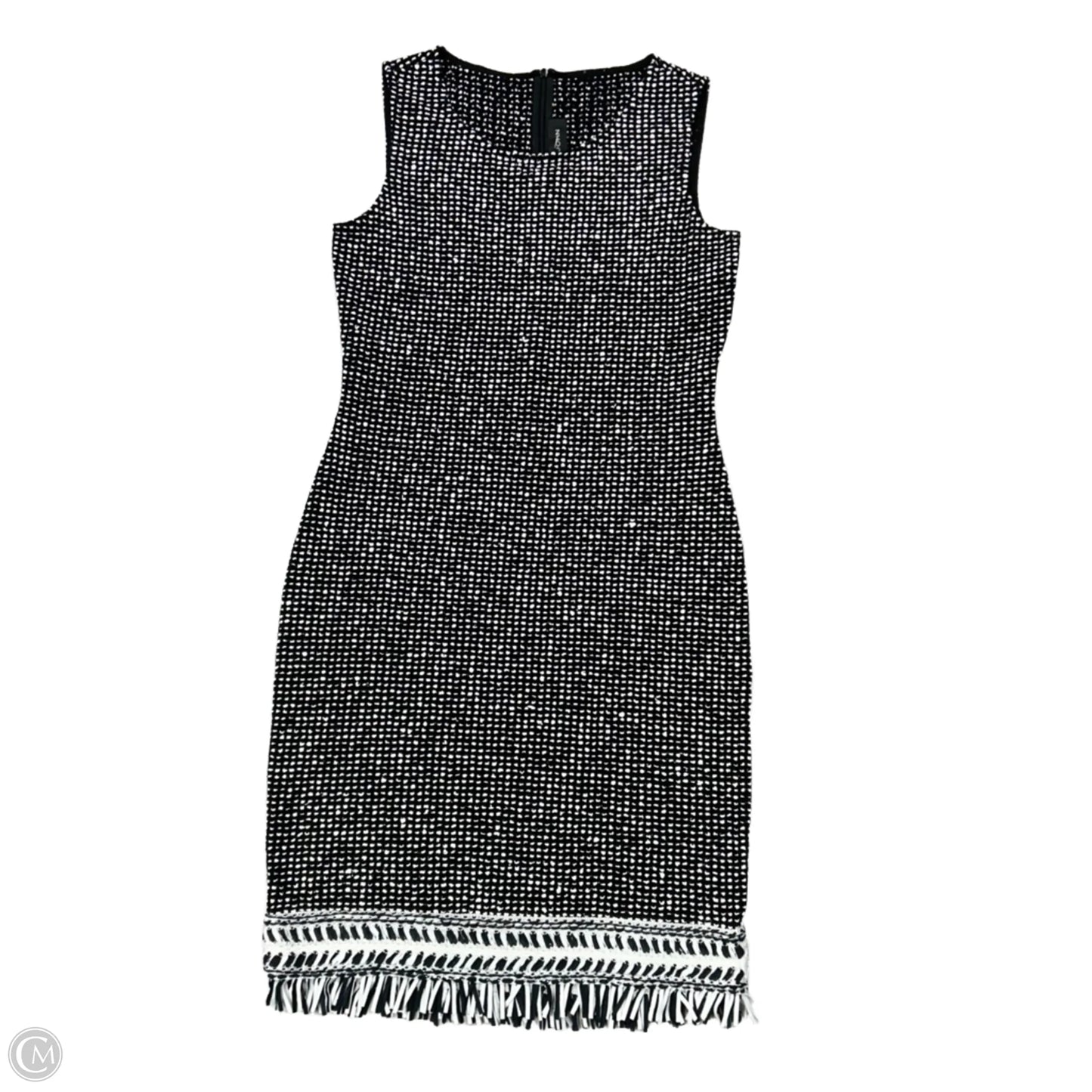 Dress Designer By St John Knits In Black & White, Size: M