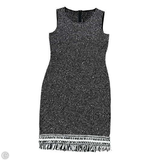 Dress Designer By St John Knits In Black & White, Size: M