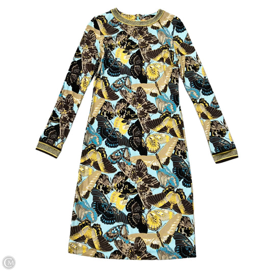Dress Designer By Tory Burch In Blue & Brown, Size: S